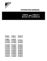 Daikin RXQ5M7W1B Operation Manual предпросмотр