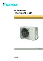 Daikin RXS-L Technical Data Manual предпросмотр