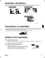 Предварительный просмотр 6 страницы Daikin RXS20E2V1B Installation Manual