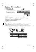 Предварительный просмотр 7 страницы Daikin RXS20G2V1B Installation Manual