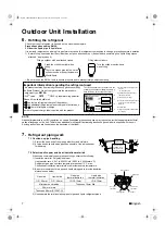 Предварительный просмотр 9 страницы Daikin RXS20J2V1B Installation Manual