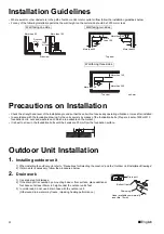 Предварительный просмотр 6 страницы Daikin RXS25L3V1B Installation Manual