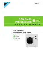 Daikin RXS30HVJU Service Manual предпросмотр