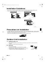 Предварительный просмотр 8 страницы Daikin RXS42K2V1B Installation Manual