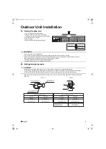 Предварительный просмотр 7 страницы Daikin RXS42L2V1B Installation Manual