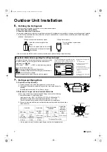 Preview for 9 page of Daikin RXS71E3V1B Installation Manual