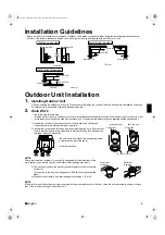 Предварительный просмотр 6 страницы Daikin RXS71FV1B Installation Manual