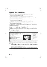 Preview for 11 page of Daikin RXTM30N2V1B Installation Manual