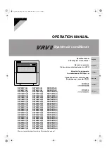 Preview for 1 page of Daikin RXY10MTL Operation Manual