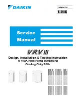 Предварительный просмотр 1 страницы Daikin RXYQ5PY1 Service Manual