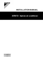 Preview for 1 page of Daikin RXYSQ4M7V3B Installation Manual