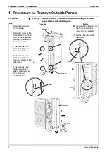 Предварительный просмотр 4 страницы Daikin RXYSQ4P7Y1B Removal Procedure