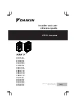 Preview for 1 page of Daikin RYYQ12U7Y1B Installer And User Manual