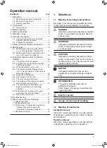 Предварительный просмотр 3 страницы Daikin RZQ180MY1 Operation Manual