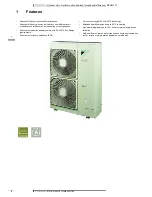 Предварительный просмотр 3 страницы Daikin RZQG-LY1 Technical Data Manual