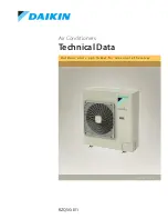 Daikin RZQSG125LY1 Technical Data Manual предпросмотр