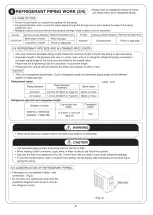 Preview for 8 page of Daikin RZVF50BRV169 Installation Manual