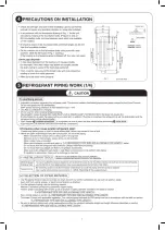 Предварительный просмотр 7 страницы Daikin RZVFQ50 Installation Manual