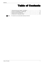 Preview for 3 page of Daikin Si011187 Removal Procedure