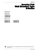 Preview for 2 page of Daikin SiBE04-624_B_FTXR-E Service Manual