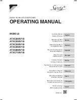 Предварительный просмотр 1 страницы Daikin Siesta ATXC20BV1B Operating Manual