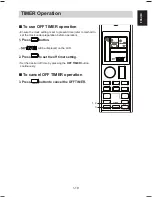 Предварительный просмотр 21 страницы Daikin Siesta ATXC20BV1B Operating Manual