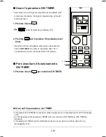 Preview for 50 page of Daikin Siesta ATXC20BV1B Operating Manual