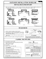 Preview for 12 page of Daikin Siesta ATXC20DV1B Installation Manual