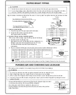 Предварительный просмотр 13 страницы Daikin Siesta ATXC20DV1B Installation Manual