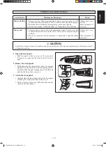 Предварительный просмотр 21 страницы Daikin Siesta ATXC25AV1B9 Installation And Maintenance Manual