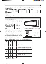 Preview for 78 page of Daikin Siesta ATXC25AV1B9 Installation And Maintenance Manual