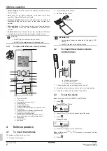 Preview for 6 page of Daikin Siesta ATXM20A2V1B Operation Manual