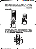 Preview for 3 page of Daikin Siesta ATXN25NB Operating Manual