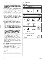 Предварительный просмотр 4 страницы Daikin SkyAir FAQ18TAVJU Installation Manual