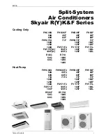 Предварительный просмотр 2 страницы Daikin Skyair FHC35K Service Manual