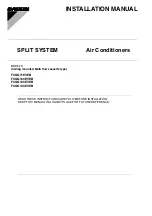 Daikin SkyAir GQI-Eco FCQG100EVEB Installation Manual preview