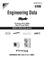 Предварительный просмотр 1 страницы Daikin SkyAir RZQ-P Series Engineering Data