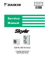Daikin SkyAir RZQ-TA Series Service Manual preview
