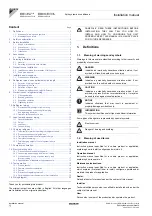 Предварительный просмотр 4 страницы Daikin SkyAir RZQG100L7V1B Installation Manual