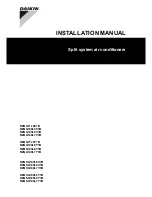 Daikin SkyAir RZQG140L7V1B Installation Manual предпросмотр