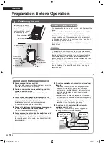 Предварительный просмотр 10 страницы Daikin STREAMER C55WVM Operation Manual