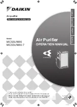 Daikin STREAMER MC55UVM6-7 Operation Manual preview