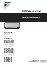 Предварительный просмотр 2 страницы Daikin Stylish FTXA20BB/RXA20A Installation Manual