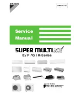 Daikin Super Multi NX 3MKS50E3V1B Service Manual предпросмотр