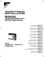 Preview for 1 page of Daikin Super Multi NX 3MXS68G2V1B Installation Manual