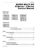 Preview for 2 page of Daikin SUPER MULTI NX CDXS18LVJU Service Manual