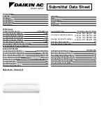 Preview for 1 page of Daikin SUPER MULTI NX CTXS09HVJU Datasheet