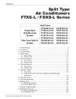 Предварительный просмотр 2 страницы Daikin SUPER MULTI NX FDXS09LVJU Engineering Data