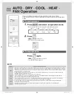 Предварительный просмотр 12 страницы Daikin SUPER MULTI NX FDXS12LVJU Operation Manual