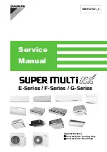 Daikin Super Multi NX FFQ25B8V1B Service Manual preview